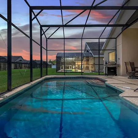 Glamorous House In Disney Area Heatable Private Pool